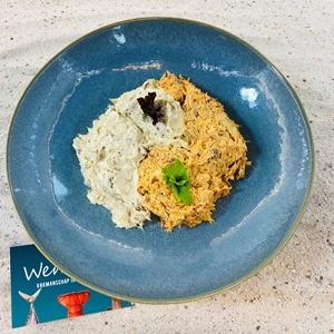 Makreelsalade Honing/Mosterd