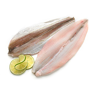 Wijting met huid losse filets